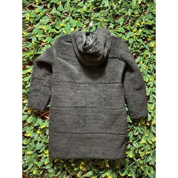 Levi Strauss & Co Black Faux Shearling Quilted Parka Size Large - Picture 4 of 9